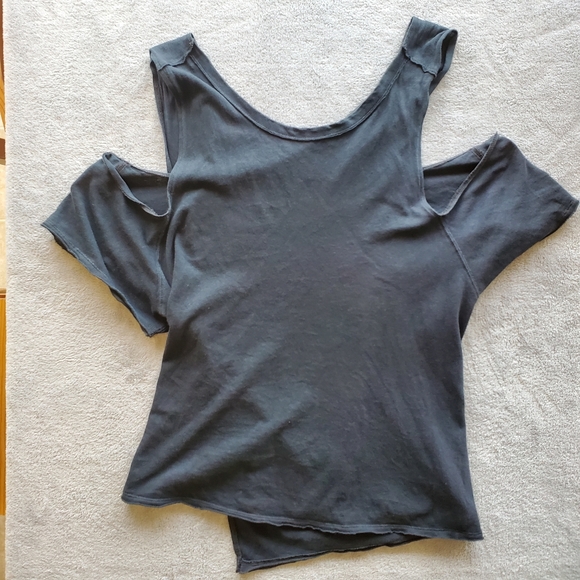 Free People Cold Shoulder Taurus Tee - Picture 2 of 4